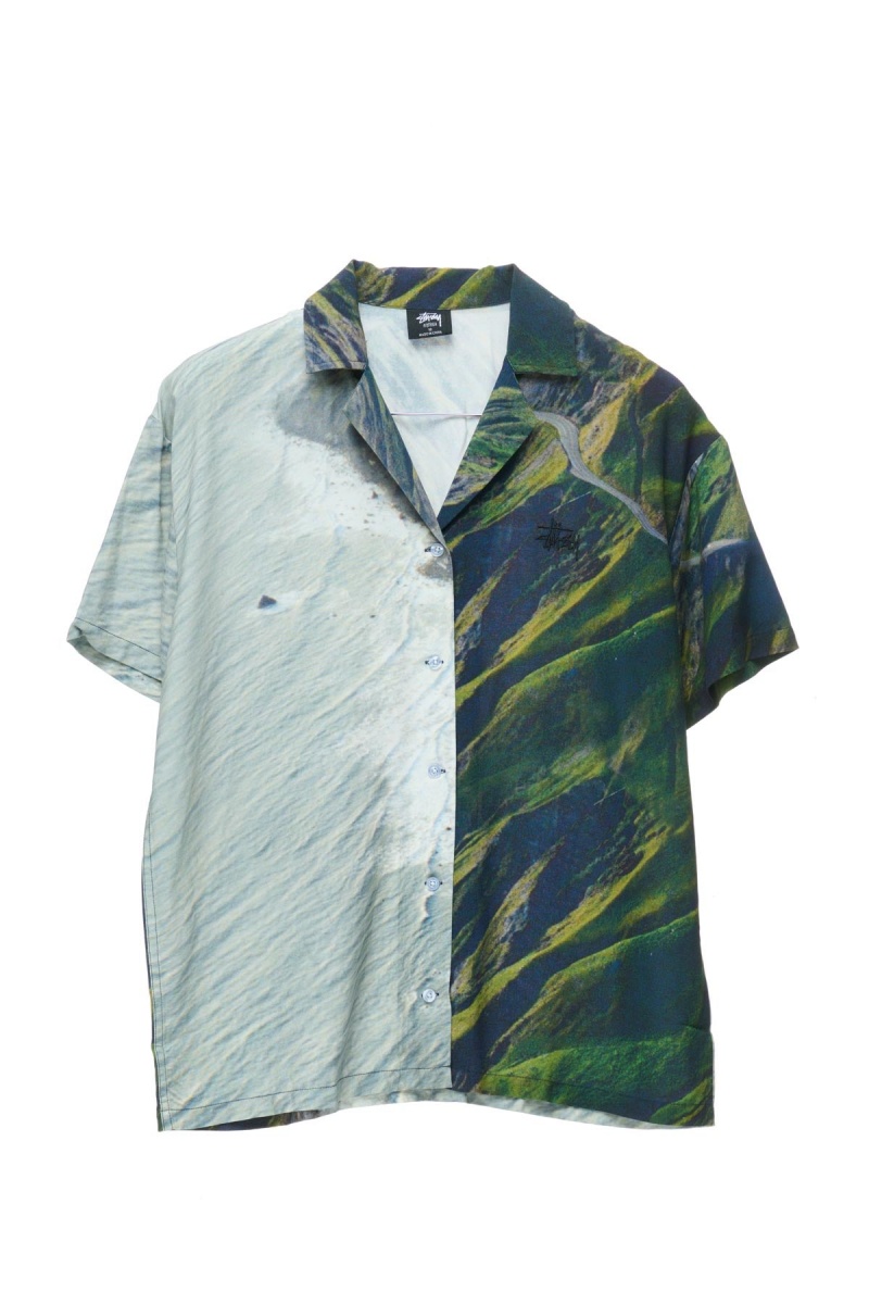 Chemises Stüssy Coastline Os Shirt Coastline | WL85-S6-FH