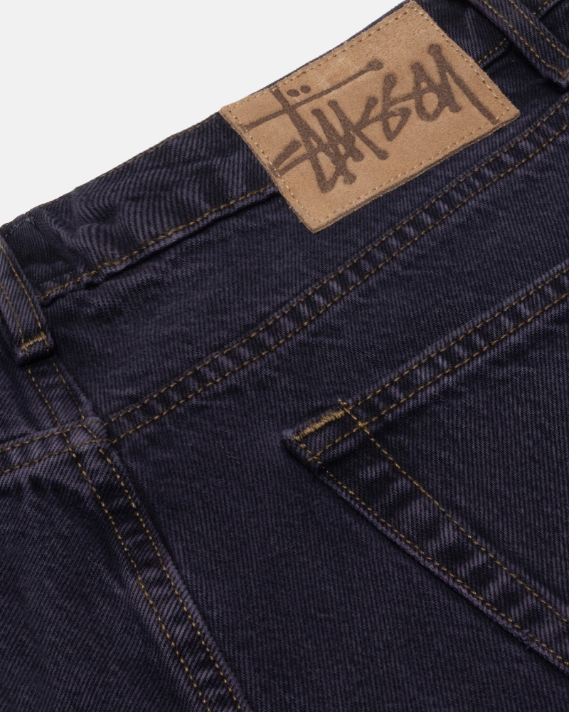 Denim Stüssy Big Ol' Jean Denim Nightshade | IA96-J2-KQ