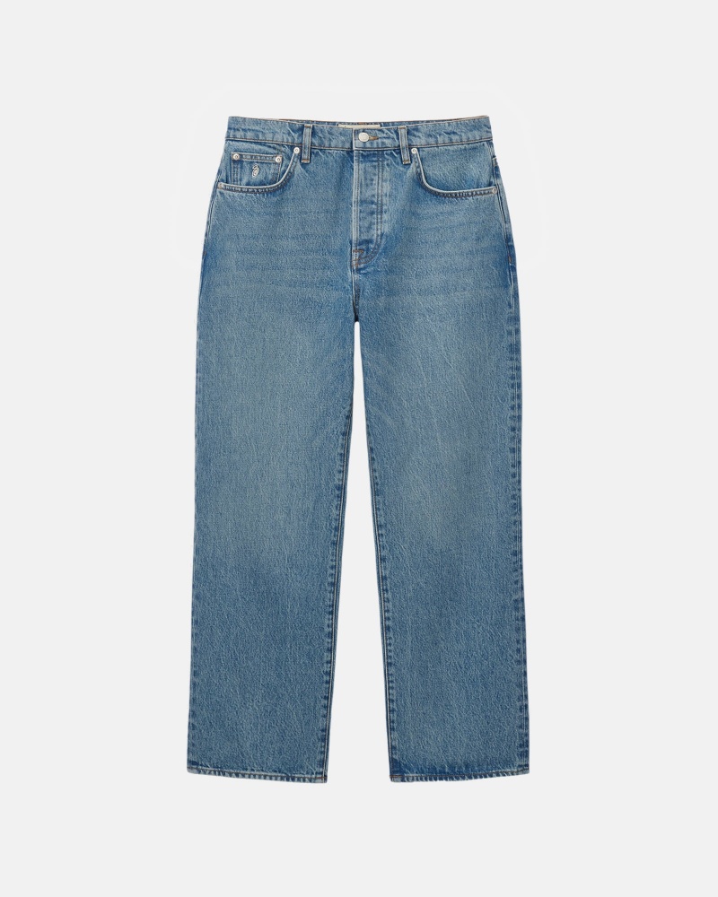 Denim Stüssy Classiche Jean Denim Bleu | IZ08-M6-QU