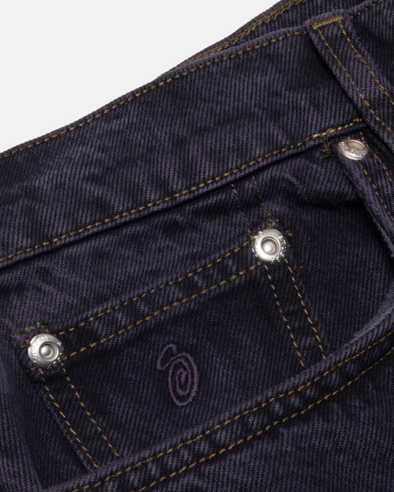 Denim Stüssy Classiche Jean Denim Nightshade | VO52-U5-XH