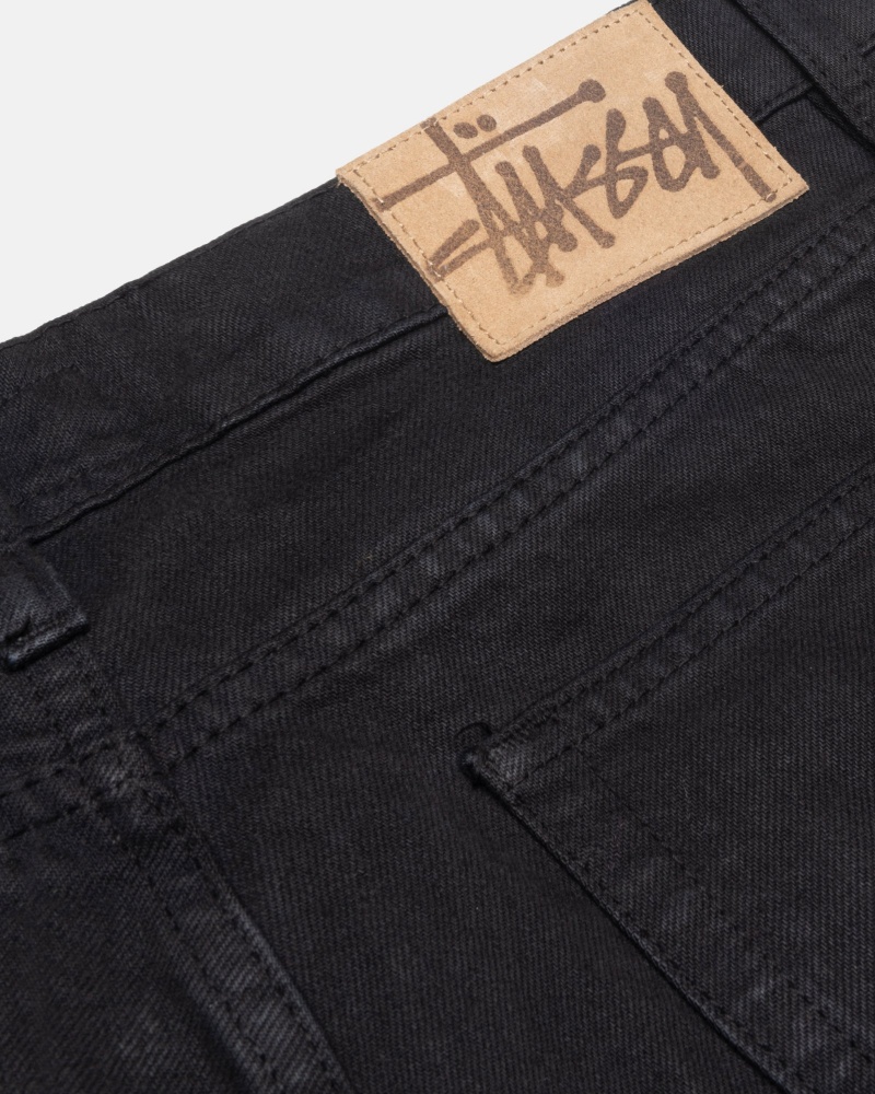 Denim Stüssy Classiche Jean Overdyed Noir | UH60-P7-CA