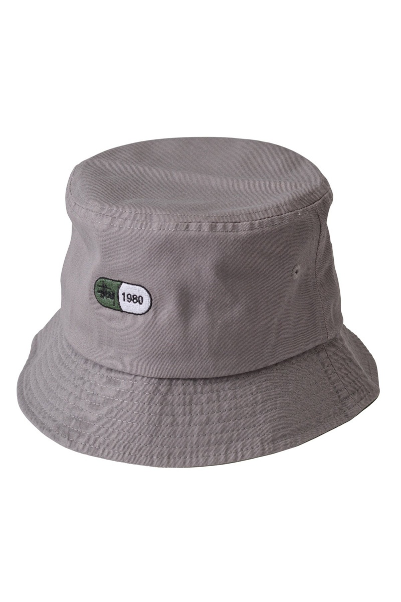 Hats & Beanies Stüssy Capsule Bucket Hat Grise | XF83-A0-GC