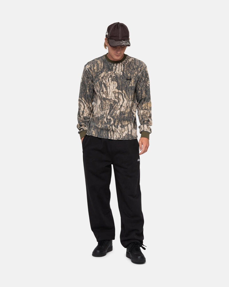 Long Sleeve Knit Stüssy Basic Stock Ls Thermal Camouflage | YD67-V4-LI