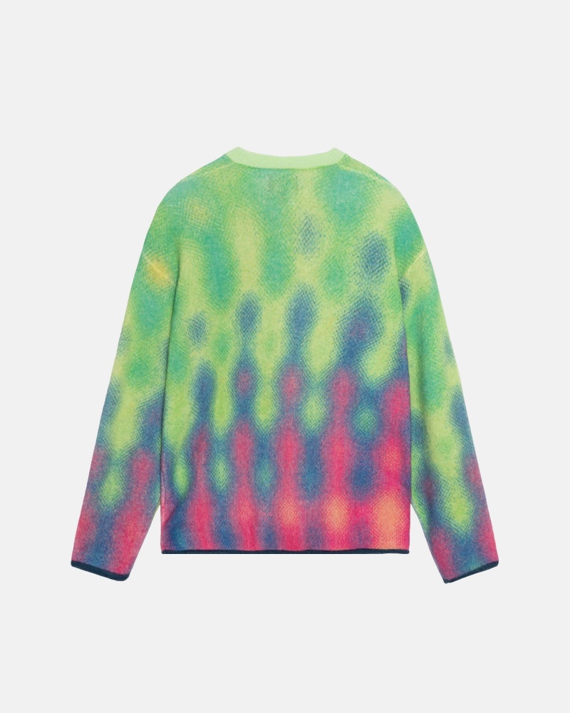 Long Sleeve Sweater Stüssy Gradient Dot Brushed Pull Multi | PV81-V3-CF