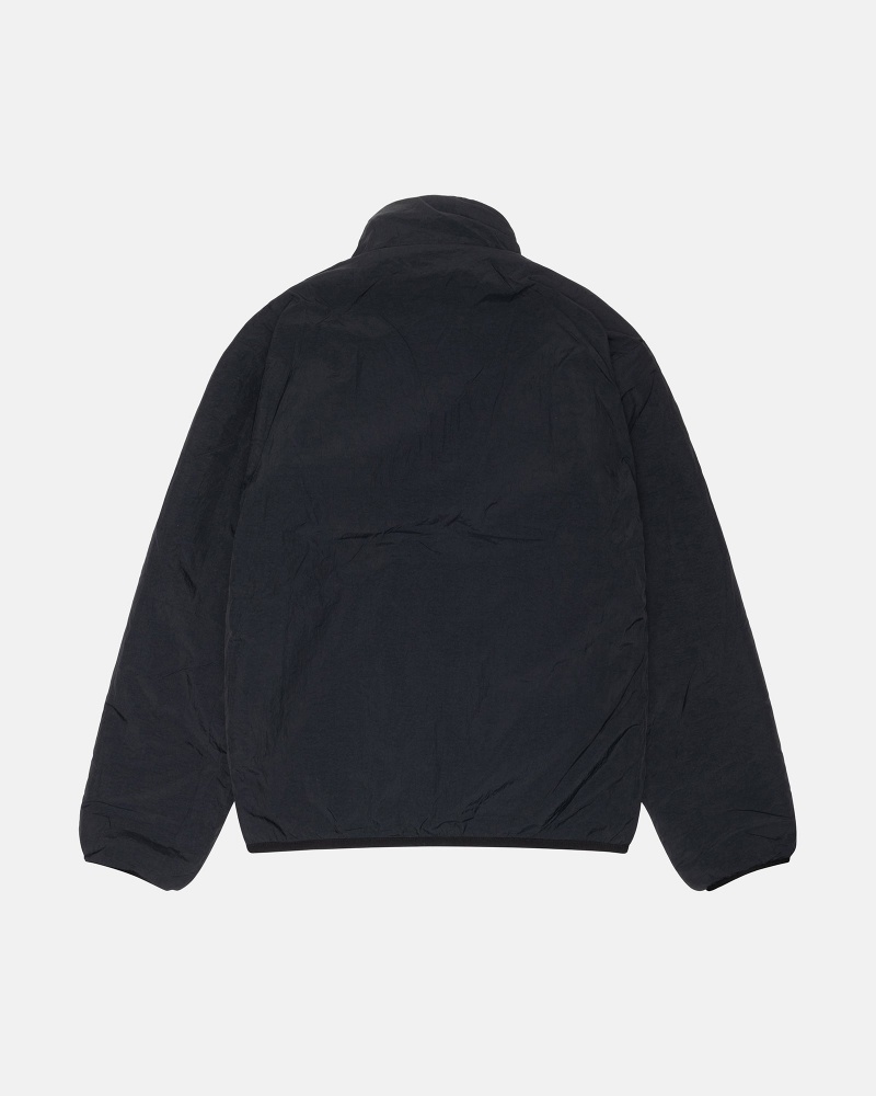 Long Sleeve Sweatshirt Stüssy Sherpa Reversible Jacket Violette | PK01-X4-YP