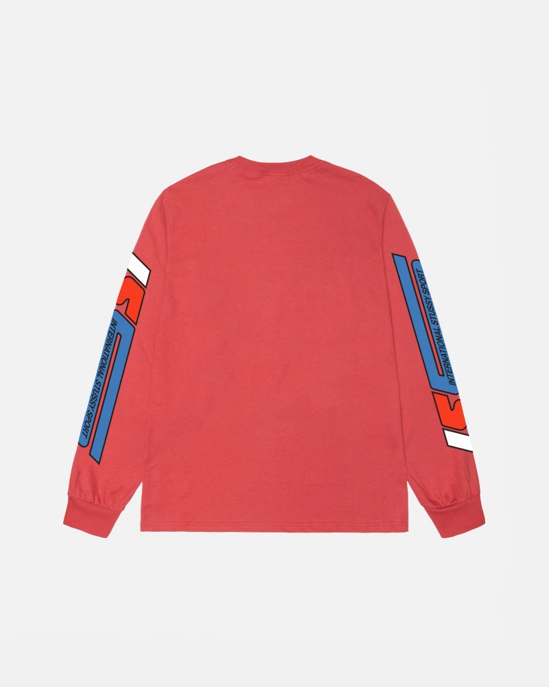 Long Sleeve T-Shirt Stüssy Stussy Sport LS Tee Pepper | NC95-D8-CD