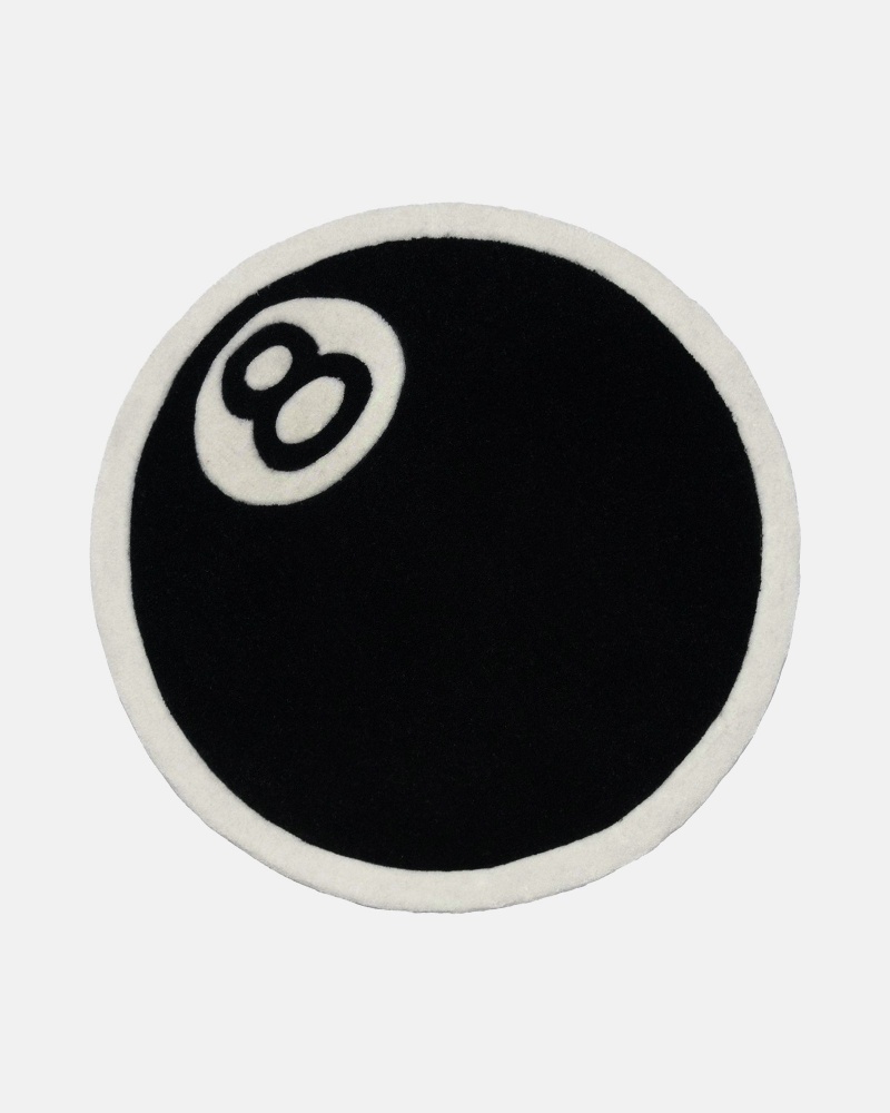 Novelty Home Stüssy 8-Ball Rug Noir | GR17-X7-OS