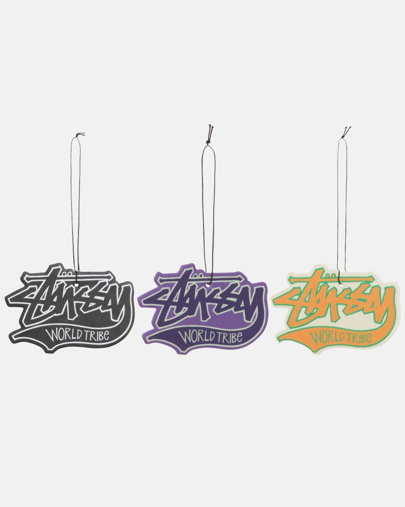 Novelty Home Stüssy Slugger Logo Air Freshener Pack Multi Pom San Lav | CI22-Y0-AG