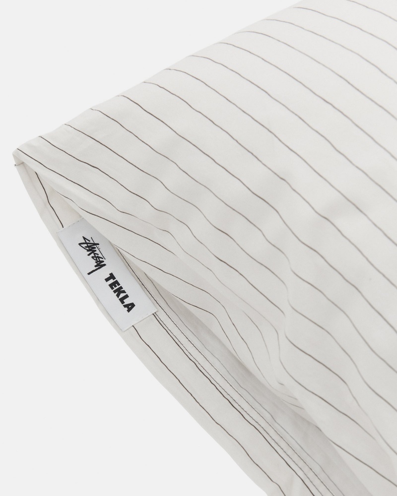 Novelty Home Stüssy Tekla Percale Pillow Sham Stripes | OW74-A5-MB