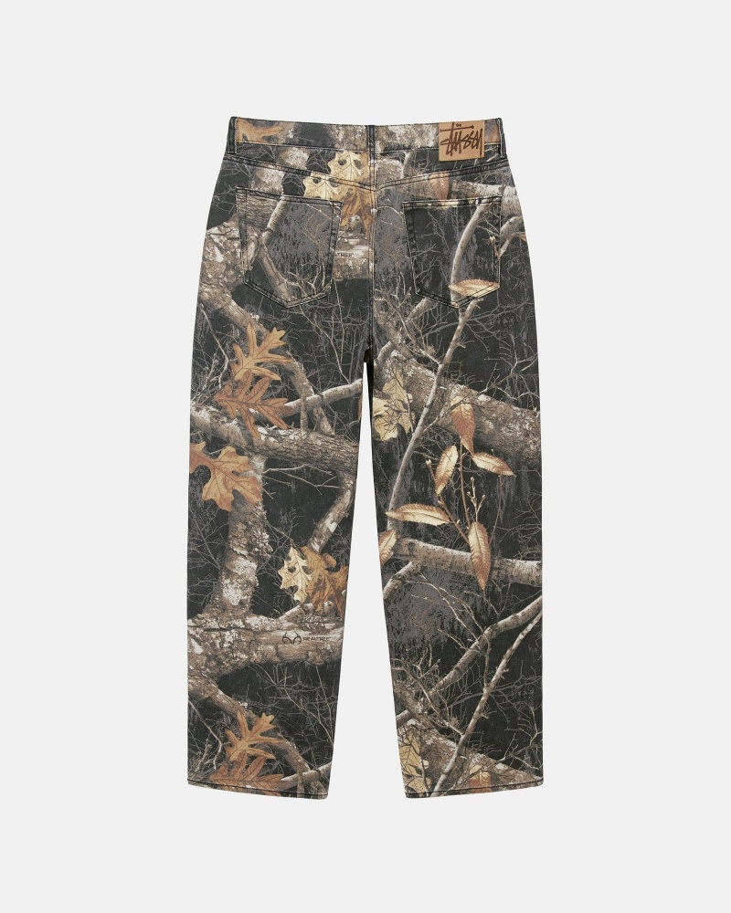 Pantalon Stüssy Big Ol' Jean Realtree Edge Noir | JM12-P5-OB