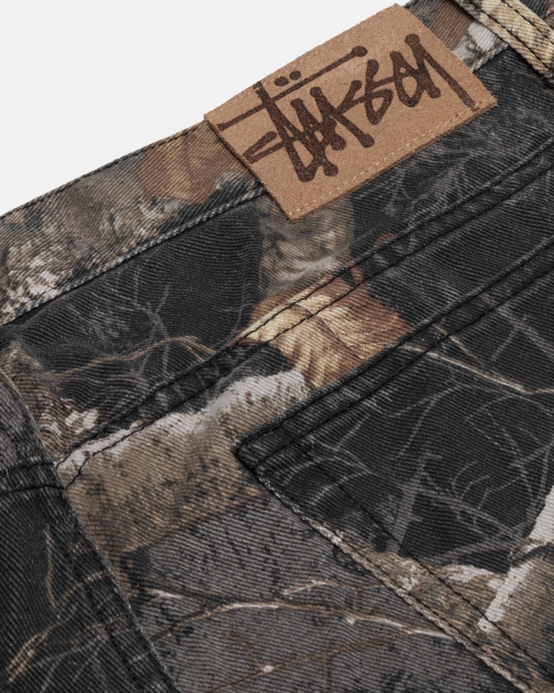 Pantalon Stüssy Big Ol' Jean Realtree Edge Noir | JM12-P5-OB