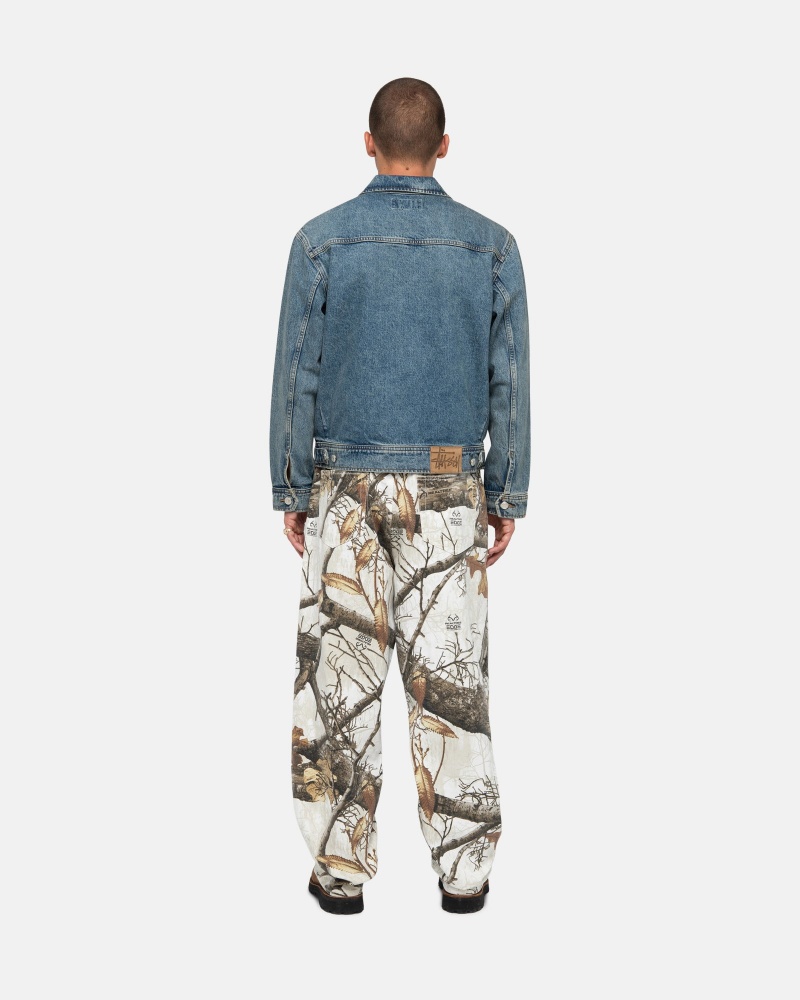 Pantalon Stüssy Big Ol' Jean Realtree Edge Snow | TV91-J4-HR