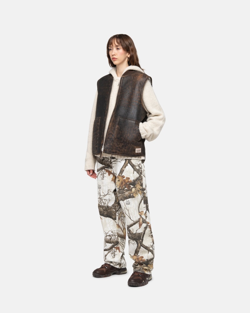 Pantalon Stüssy Big Ol' Jean Realtree Edge Snow | TV91-J4-HR