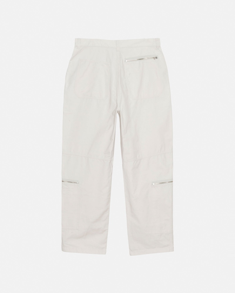 Pantalon Stüssy Nyco Flight Pant Blanche | LX22-G0-QT