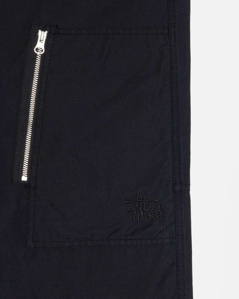 Pantalon Stüssy Nyco Flight Pant Noir | ED83-B7-JJ