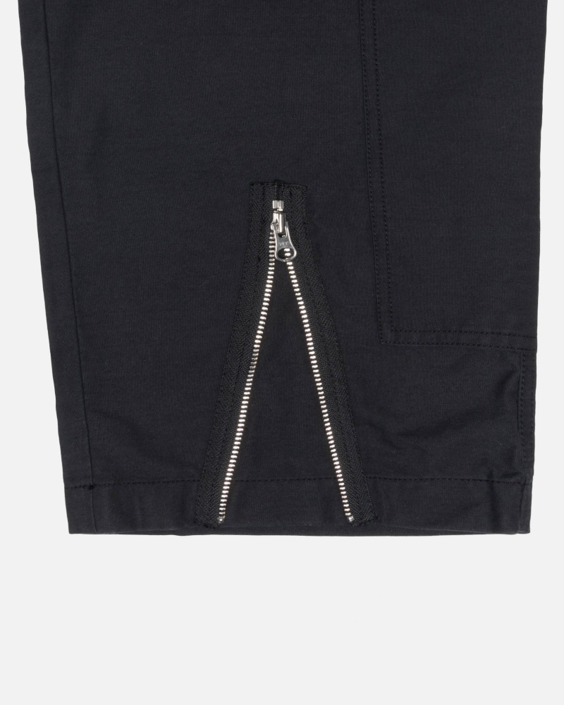 Pantalon Stüssy Nyco Flight Pant Noir | ED83-B7-JJ