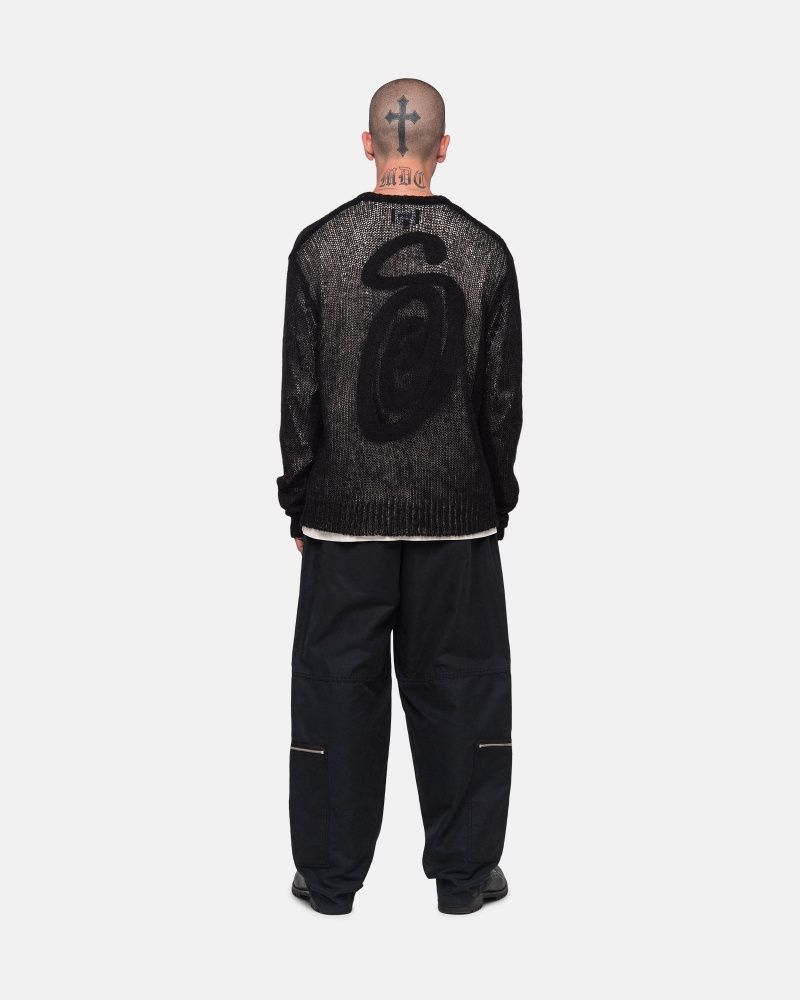 Pantalon Stüssy Nyco Flight Pant Noir | ED83-B7-JJ