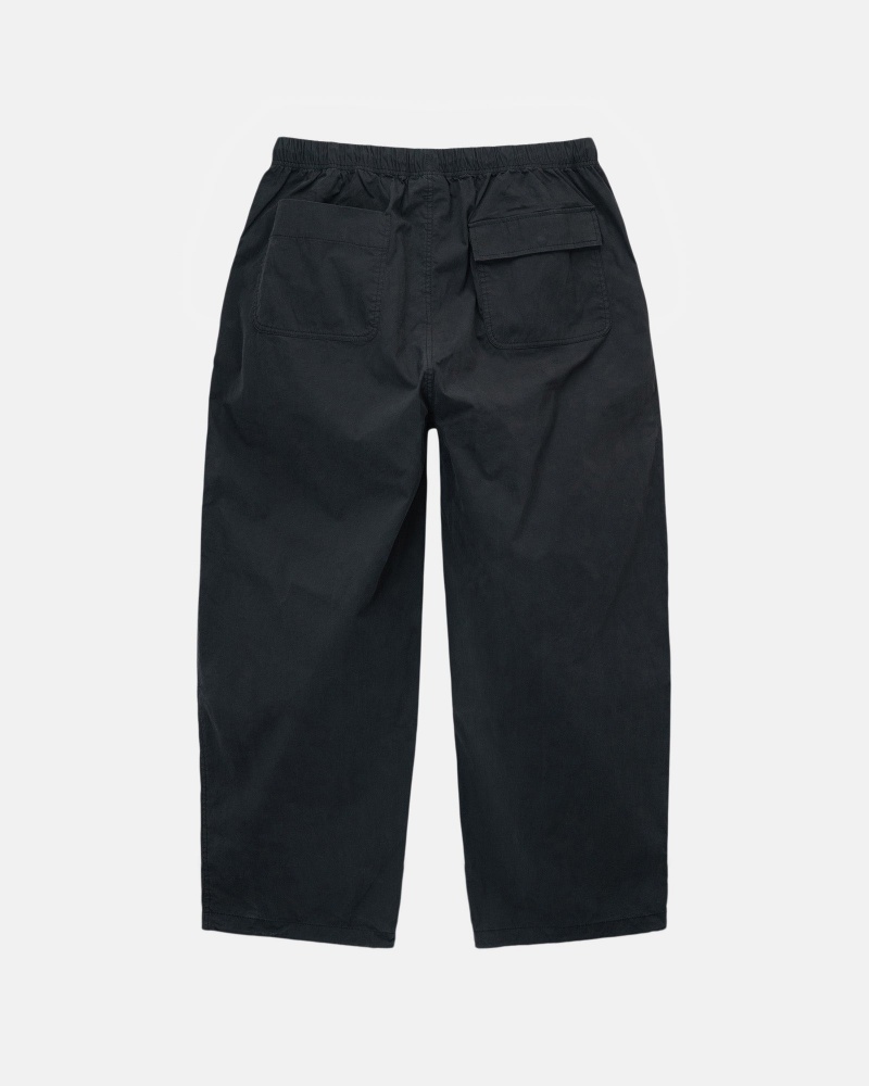 Pantalon Stüssy Nyco Over Trousers Noir | SR96-Q2-XE