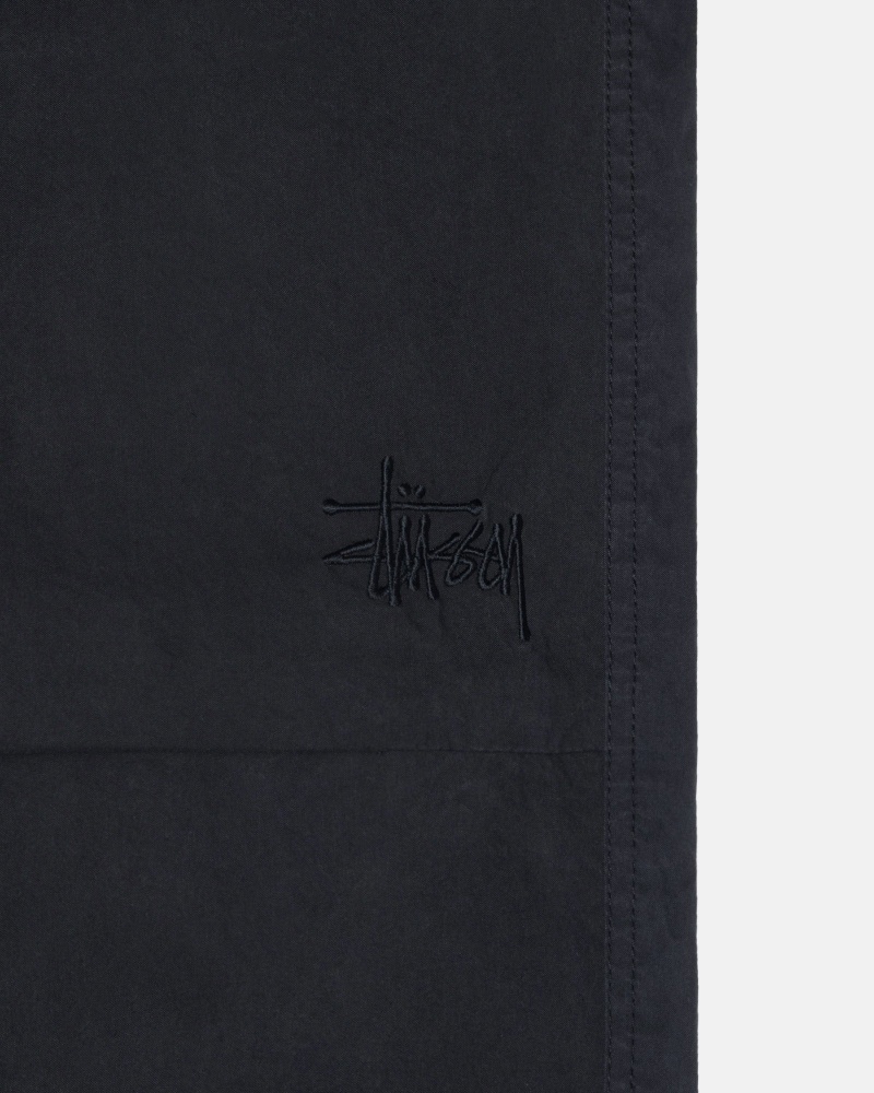 Pantalon Stüssy Nyco Over Trousers Noir | SR96-Q2-XE