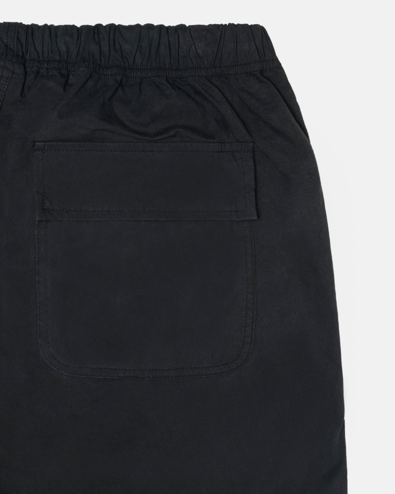 Pantalon Stüssy Nyco Over Trousers Noir | SR96-Q2-XE