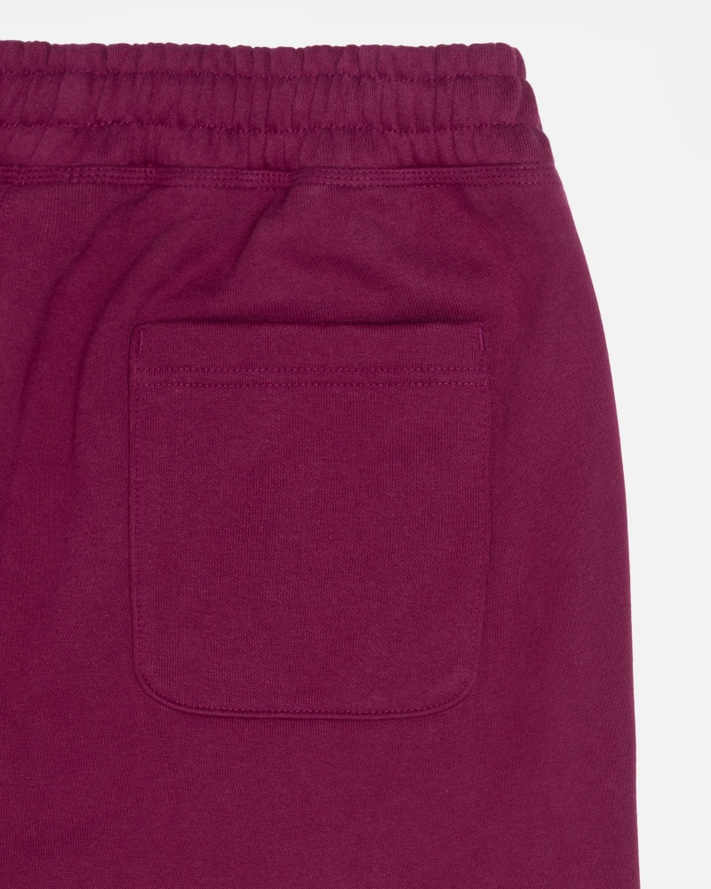 Pantalon Stüssy Stock Logo Sweatpant Bordeaux | FL79-J6-DI