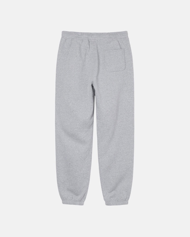 Pantalon Stüssy Stock Logo Sweatpant Grise | FV29-P0-LQ