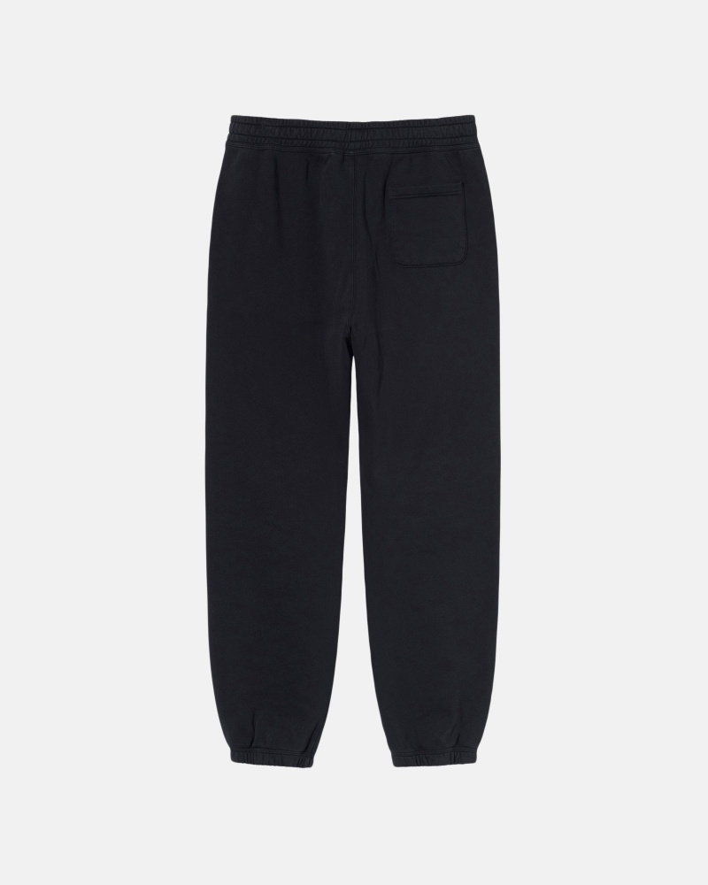 Pantalon Stüssy Stock Logo Sweatpant Noir | WZ54-B9-PM