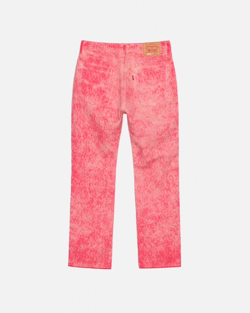 Pantalon Stüssy & Levi's Dyed Jacquard Jean Rose | IO64-V3-MV