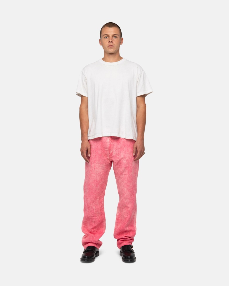 Pantalon Stüssy & Levi's Dyed Jacquard Jean Rose | IO64-V3-MV