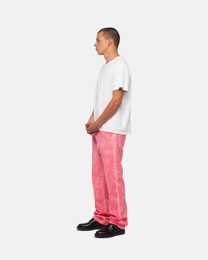 Pantalon Stüssy & Levi's Dyed Jacquard Jean Rose | IO64-V3-MV