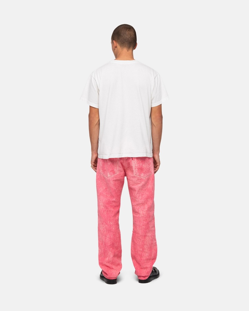 Pantalon Stüssy & Levi's Dyed Jacquard Jean Rose | IO64-V3-MV