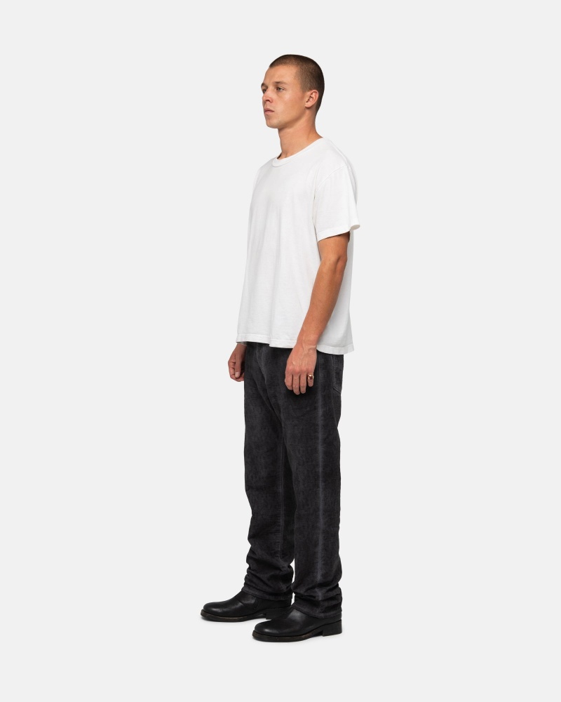 Pantalon Stüssy & Levi's Dyed Jacquard Jean Noir | YU58-U8-NX