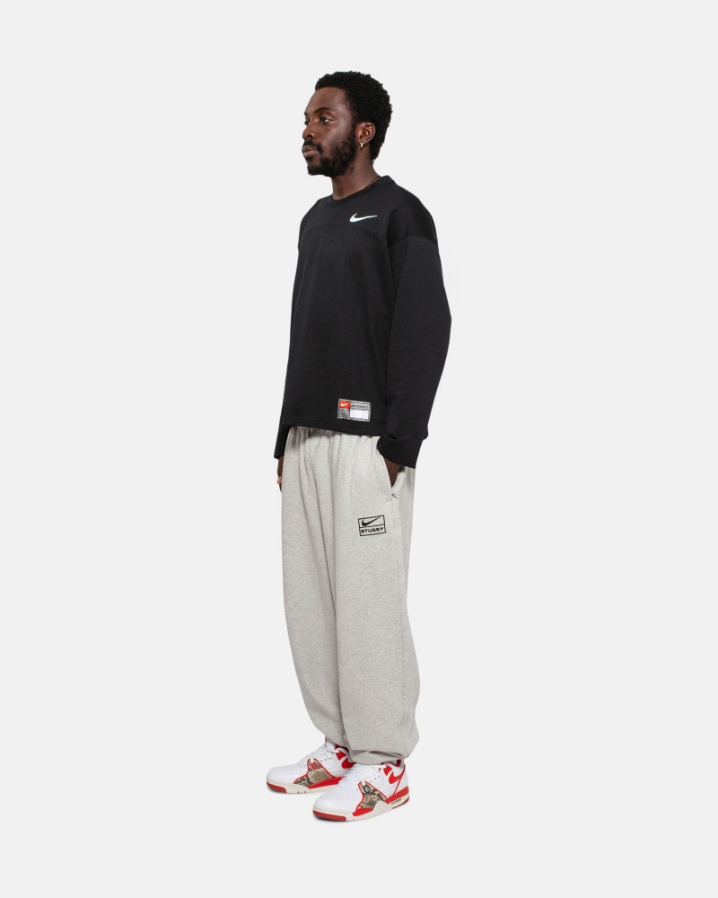 Pantalon Stüssy & Nike Fleece Pant Grise | BA95-U4-IU