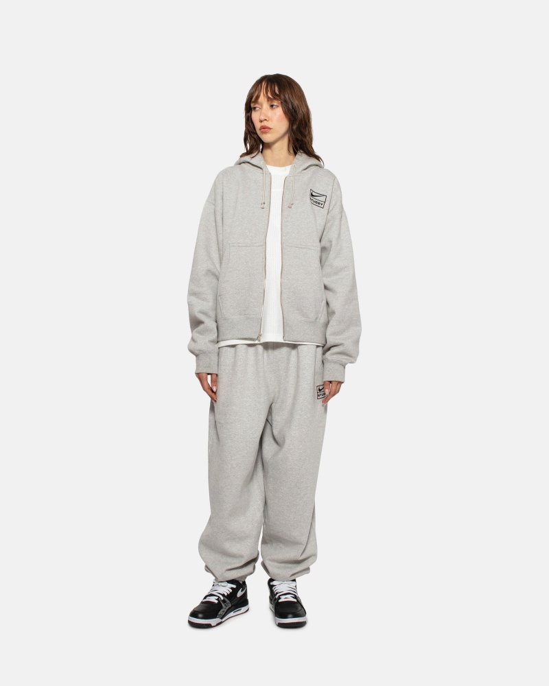 Pantalon Stüssy & Nike Fleece Pant Grise | BA95-U4-IU