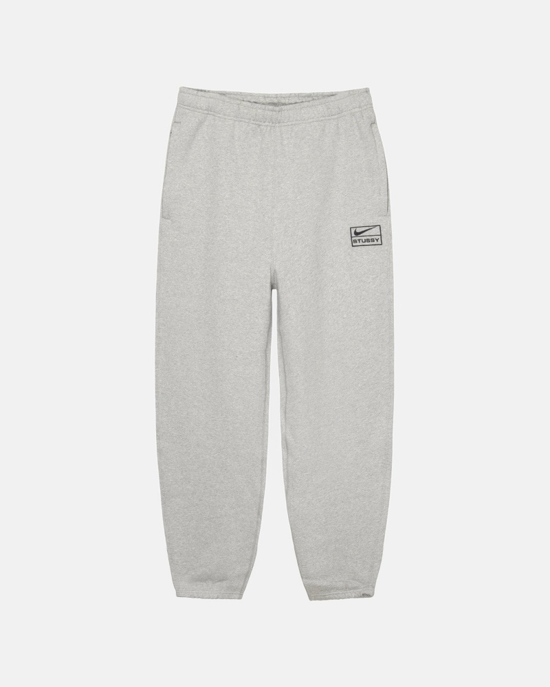 Pantalon Stüssy & Nike Fleece Pant Grise | BA95-U4-IU