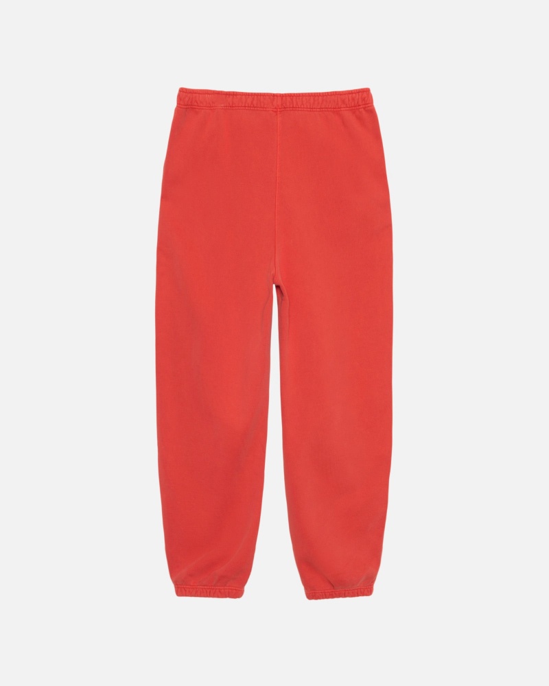 Pantalon Stüssy & Nike Pigment Dyed Fleece Pant Rouge | HU60-Y7-SR