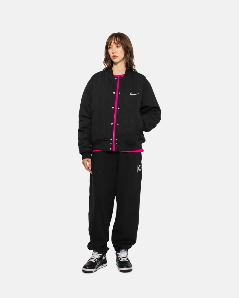 Pantalon Stüssy & Nike Stone Washed Fleece Pant Noir | TU32-Z0-NQ