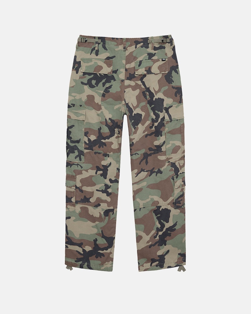 Pantalon Stüssy Surplus Cargo Ripstop Camouflage | XE36-O1-DP