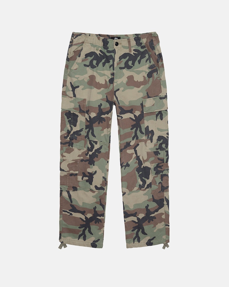 Pantalon Stüssy Surplus Cargo Ripstop Camouflage | XE36-O1-DP