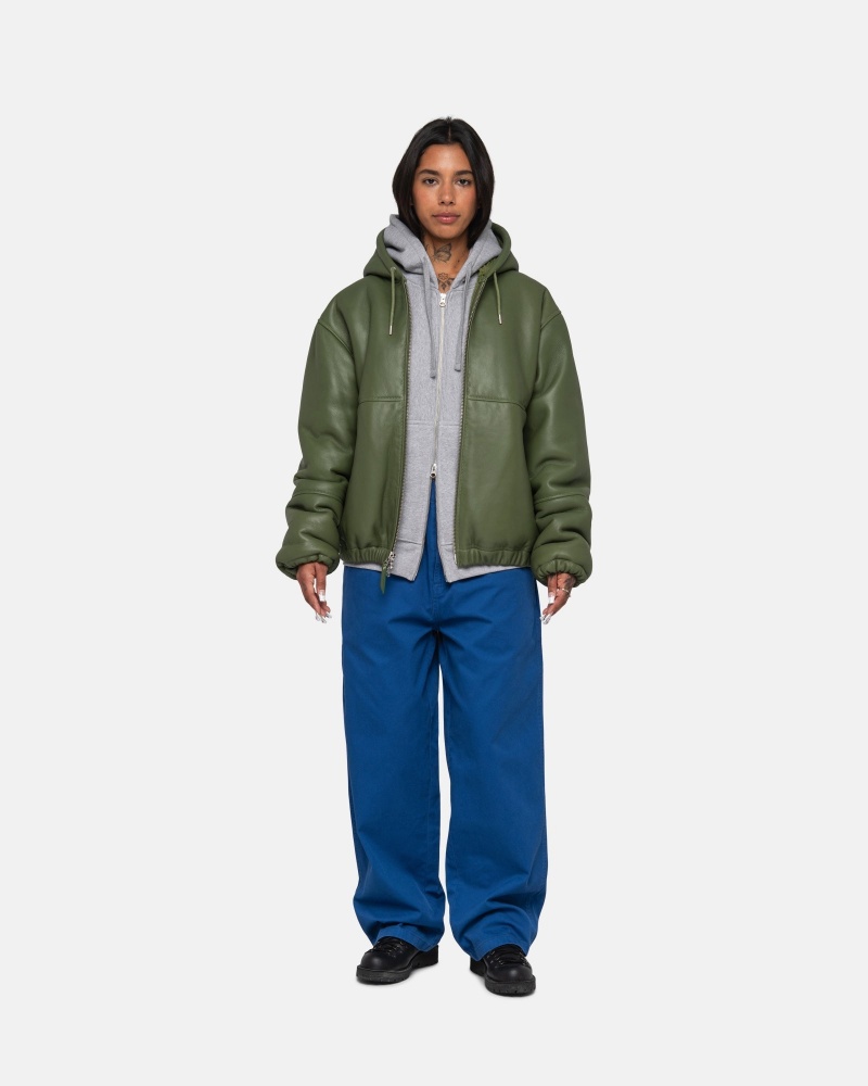 Pantalon Stüssy Workgear Trouser Twill Bleu Royal | MN18-F2-GK