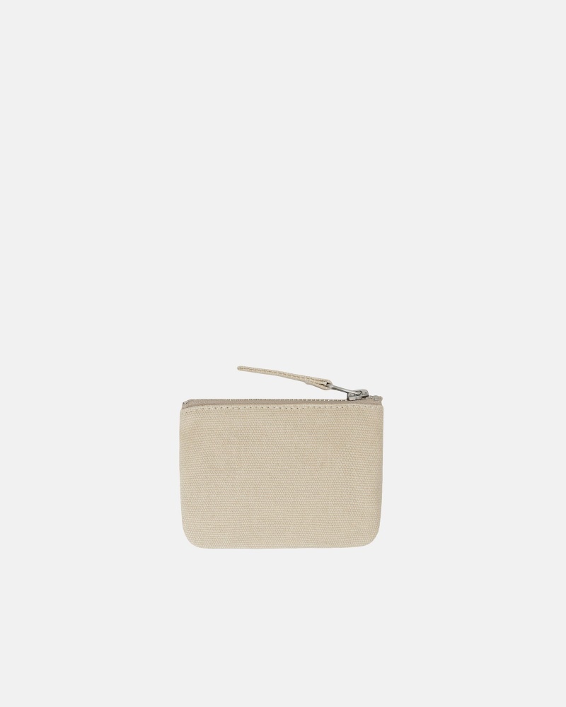 Portefeuille Stüssy Tela Coin Pouch Natural | AS76-U0-KE