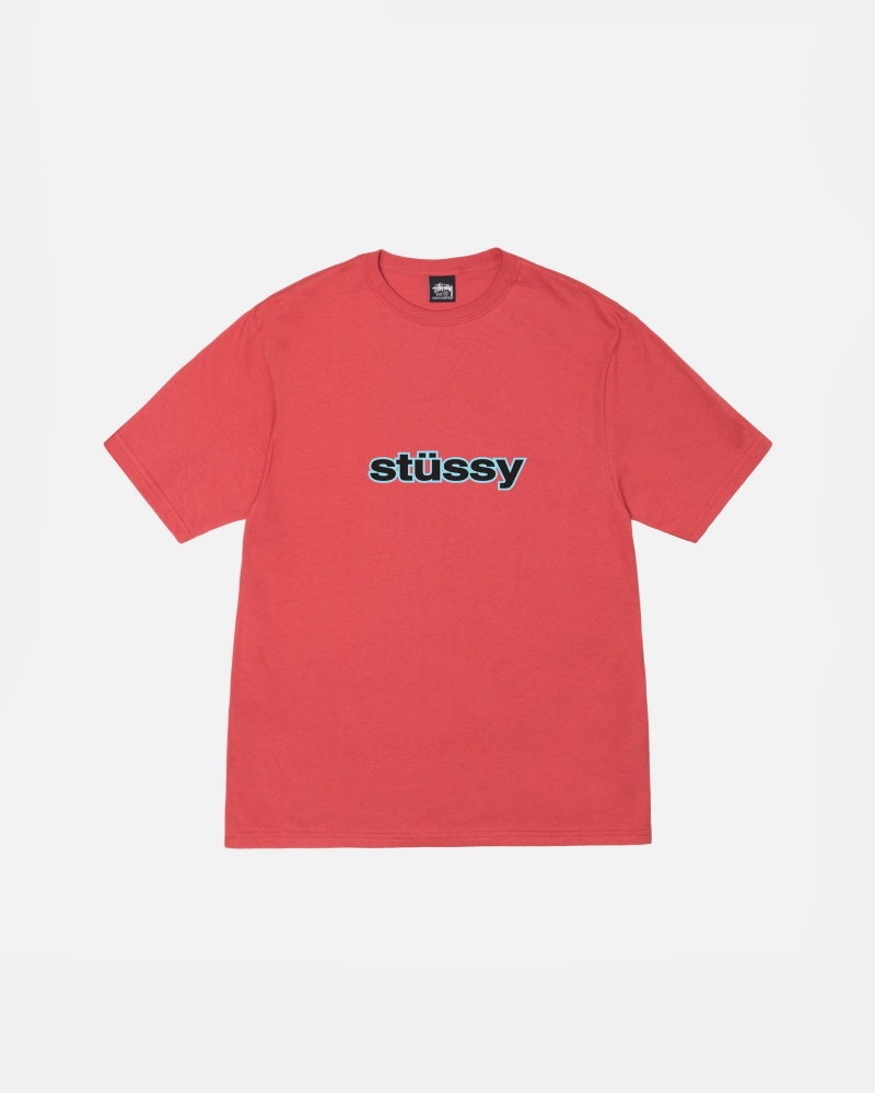 Short Sleeve T-Shirt Stüssy SS-Link Tee Pepper | GZ44-J7-RD