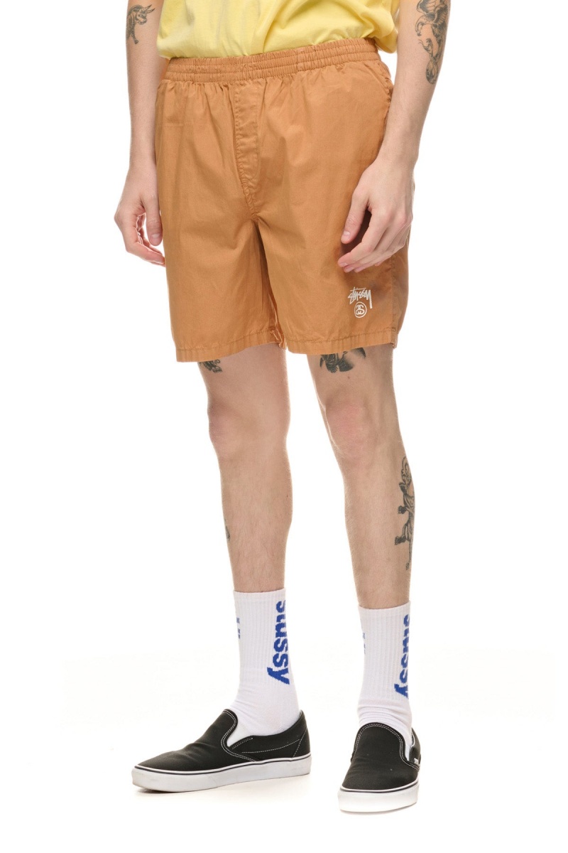 Short Stüssy Basic Stock Beachshort Almond | NC90-K7-WD