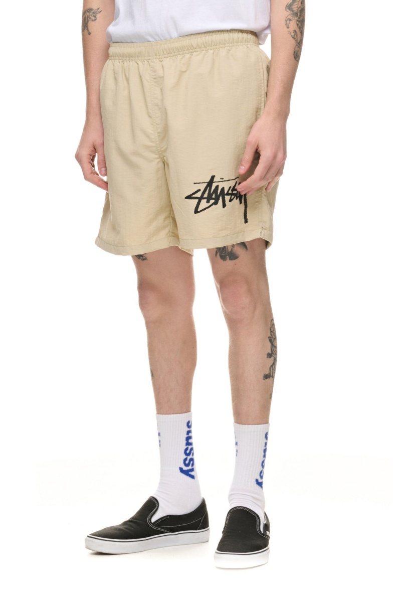 Short Stüssy Big Stock Watershort Putty | AM37-H8-CW