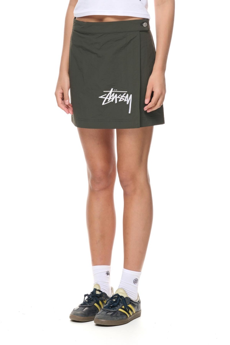 Shorts & Pants Stüssy Graffiti Wrap Skirt Noir | GC86-J7-QO