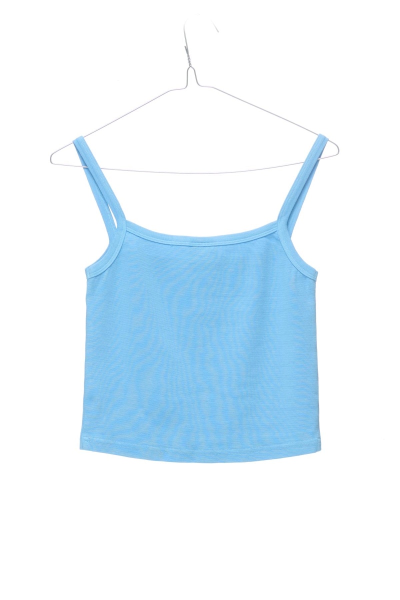 Singlets & Tanks Stüssy Graffiti Rib Singlet Bleu | DX18-K1-UE