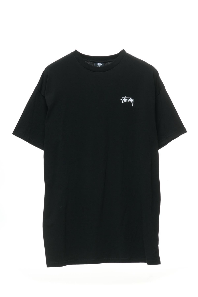 Tees Stüssy Bulldog Tee Robe Noir | RR90-W1-OL