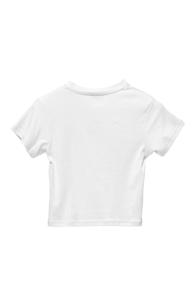 Tees Stüssy Graffiti Rib Tee Blanche | VS67-P6-YL