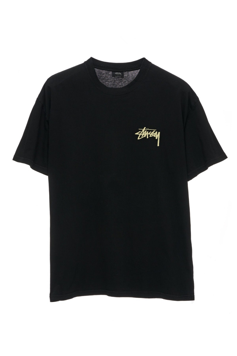 Tees Stüssy S Talk Ss Tee Noir | SG64-Y9-GZ