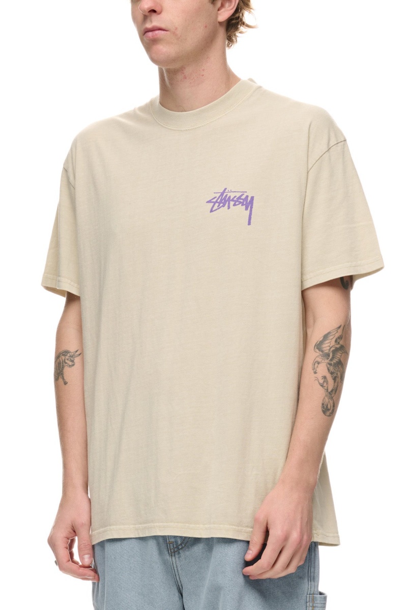 Tees Stüssy S Talk Ss Tee Pigment Natural | CV87-E0-RF